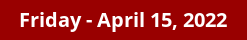 Friday Daily Horoscope on DrStandley.com