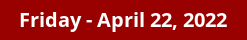 Friday Daily Horoscope on DrStandley.com