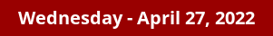 Wednesday Daily Horoscope on DrStandley.com