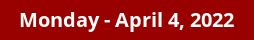 Monday Daily Horoscope on DrStandley.com
