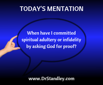 Spiritually motivated mentation questions on DrStandley.com 100's of spiritually motivated mentation questions on DrStandley.com
