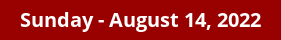 Sunday Daily Horoscope on DrStandley.com