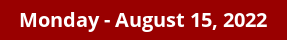 Monday Daily Horoscope on DrStandley.com