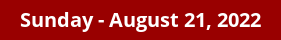 Sunday Daily Horoscope on DrStandley.com