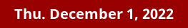 Thursday Daily Horoscope on DrStandley.com