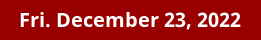 Friday Daily Horoscope on DrStandley.com