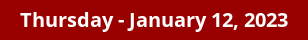 Thursday Daily Horoscope on DrStandley.com