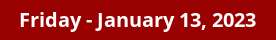 Friday Daily Horoscope on DrStandley.com