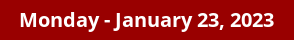Monday Daily Horoscope on DrStandley.com