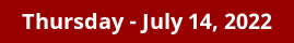 Thursday Daily Horoscope on DrStandley.com