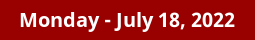 Monday Daily Horoscope on DrStandley.com