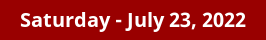 Saturday Daily Horoscope on DrStandley.com