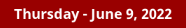 Thursday Daily Horoscope on DrStandley.com