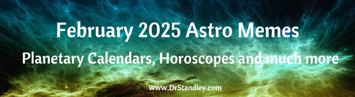 February 2025 Astro Memes on DrStandley.com