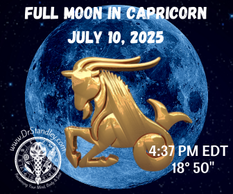 Full Moon in Capricorn on July 10, 2025 on DrStandley.com