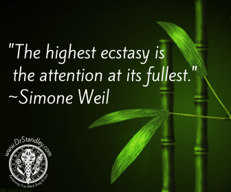 Highest Ecstasy Quote on DrStandley.com