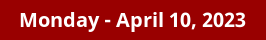 Monday Daily Horoscope on DrStandley.com