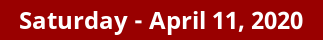 Saturday Daily Horoscope on DrStandley.com