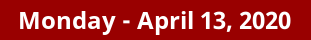Monday Daily Horoscope on DrStandley.com