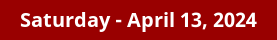 April 13, 2024 Daily Horoscope on DrStandley.com