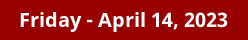 Friday Daily Horoscope on DrStandley.com