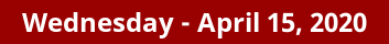 Wednesday Daily Horoscope on DrStandley.com