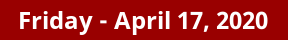 Friday Daily Horoscope on DrStandley.com