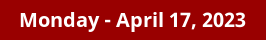 Monday Daily Horoscope on DrStandley.com