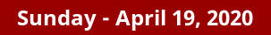 Sunday Daily Horoscope on DrStandley.com