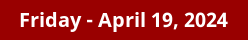April 19, 2024 Daily Horoscope on DrStandley.com