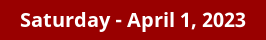 Saturday Daily Horoscope on DrStandley.com
