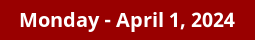 April 1, 2024 Daily Horoscope on DrStandley.com