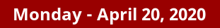 Monday Daily Horoscope on DrStandley.com