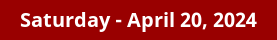 April 20, 2024 Daily Horoscope on DrStandley.com