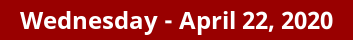 Wednesday Daily Horoscope on DrStandley.com