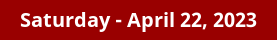 Saturday Daily Horoscope on DrStandley.com