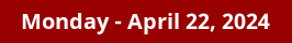 April 22, 2024 Daily Horoscope on DrStandley.com