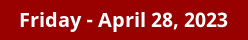 Friday Daily Horoscope on DrStandley.com