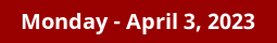 Monday Daily Horoscope on DrStandley.com