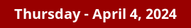 April 4, 2024 Daily Horoscope on DrStandley.com