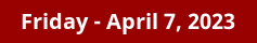 Friday Daily Horoscope on DrStandley.com