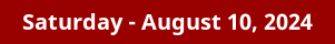 August 10, 2024 Daily Horoscope on DrStandley.com