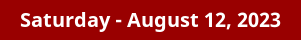 Saturday Daily Horoscope on DrStandley.com