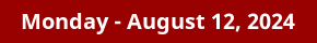 August 12, 2024 Daily Horoscope on DrStandley.com