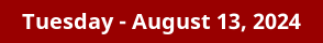 August 13, 2024 Daily Horoscope on DrStandley.com