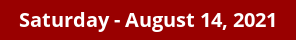 Saturday Daily Horoscope on DrStandley.com