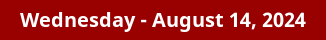 August 14, 2024 Daily Horoscope on DrStandley.com