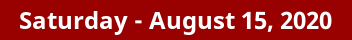 Saturday Daily Horoscope on DrStandley.com