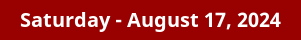 August 17, 2024 Daily Horoscope on DrStandley.com