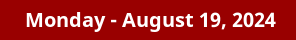 August 19, 2024 Daily Horoscope on DrStandley.com